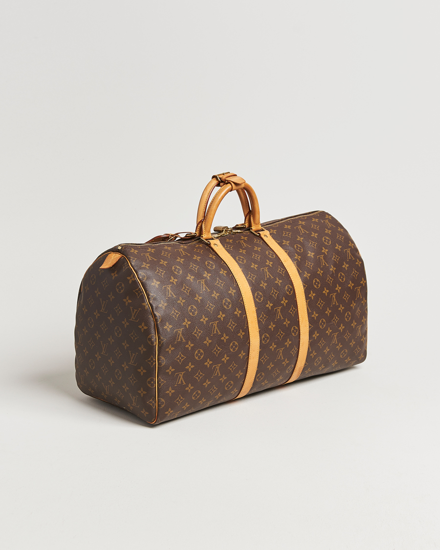 Homme | Louis Vuitton Pre-Owned Keepall 55 Monogram | Louis Vuitton Pre-Owned | Keepall 55 Monogram