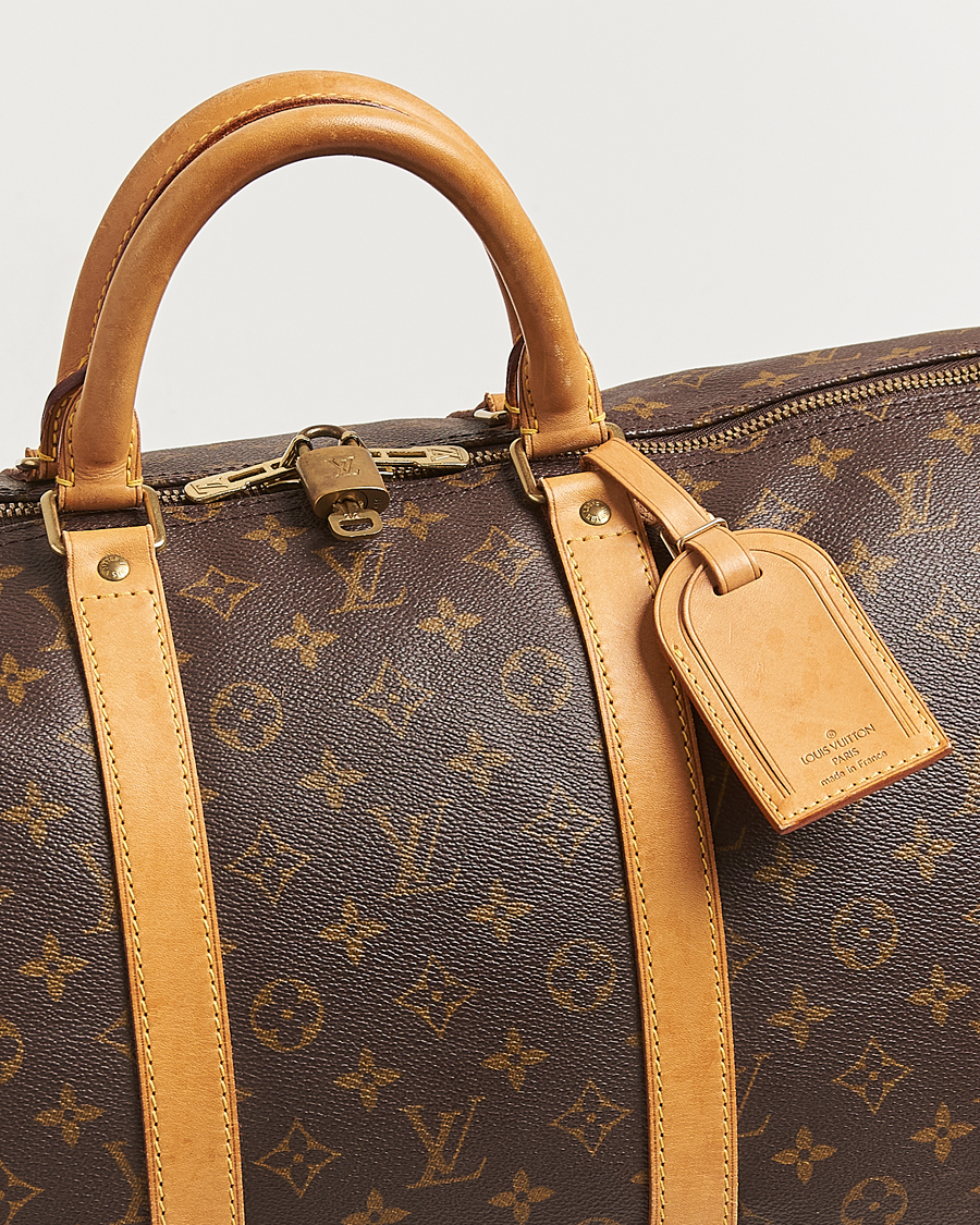 Homme | Louis Vuitton Pre-Owned Keepall 55 Monogram | Louis Vuitton Pre-Owned | Keepall 55 Monogram