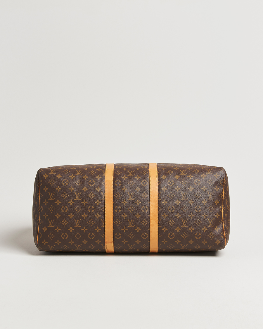 Homme | Louis Vuitton Pre-Owned Keepall 55 Monogram | Louis Vuitton Pre-Owned | Keepall 55 Monogram