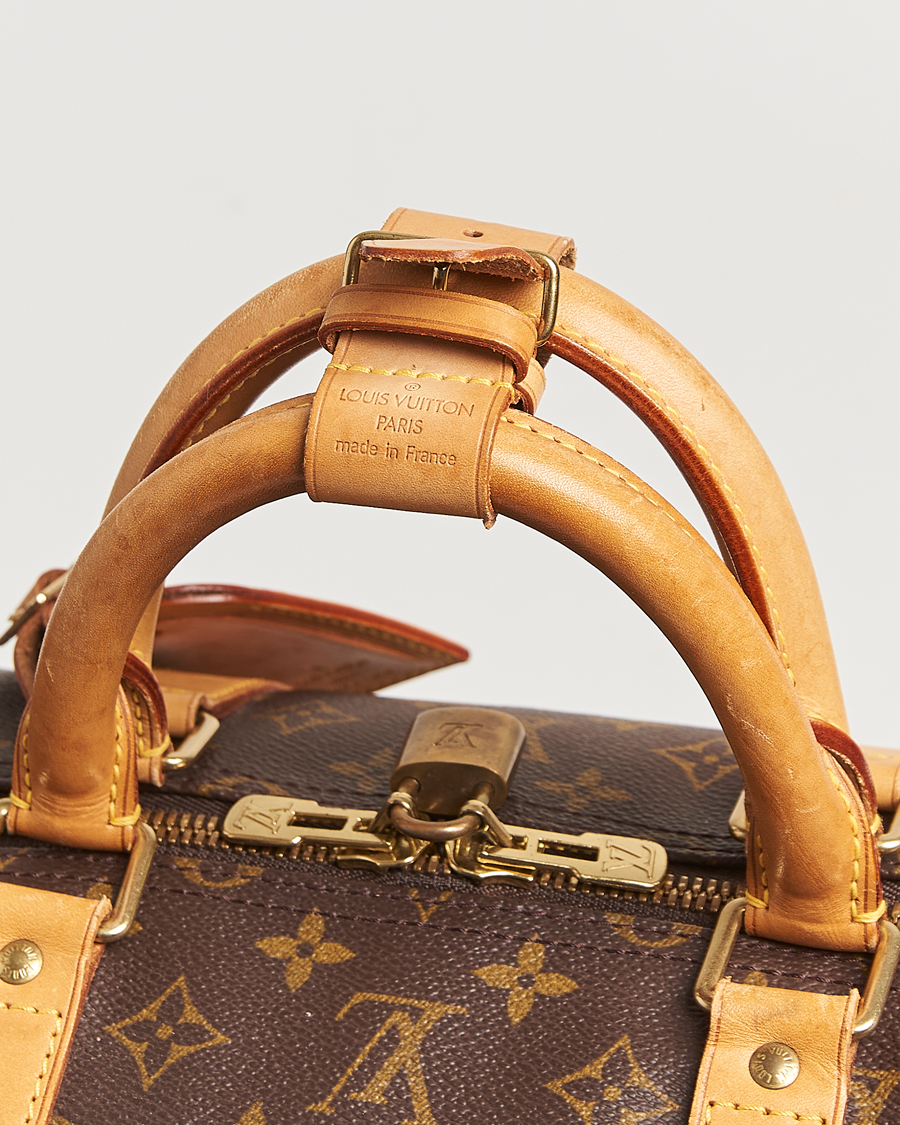 Homme | Louis Vuitton Pre-Owned Keepall 55 Monogram | Louis Vuitton Pre-Owned | Keepall 55 Monogram