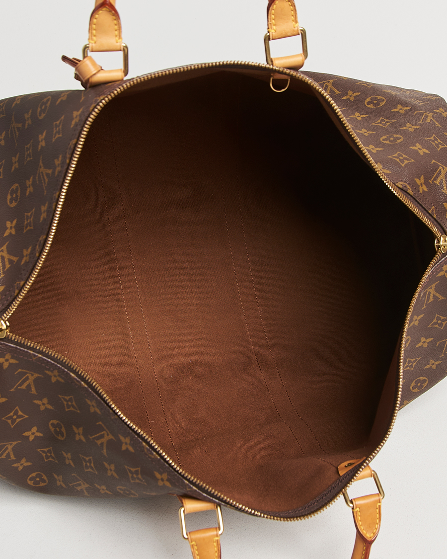 Homme | Louis Vuitton Pre-Owned Keepall 55 Monogram | Louis Vuitton Pre-Owned | Keepall 55 Monogram