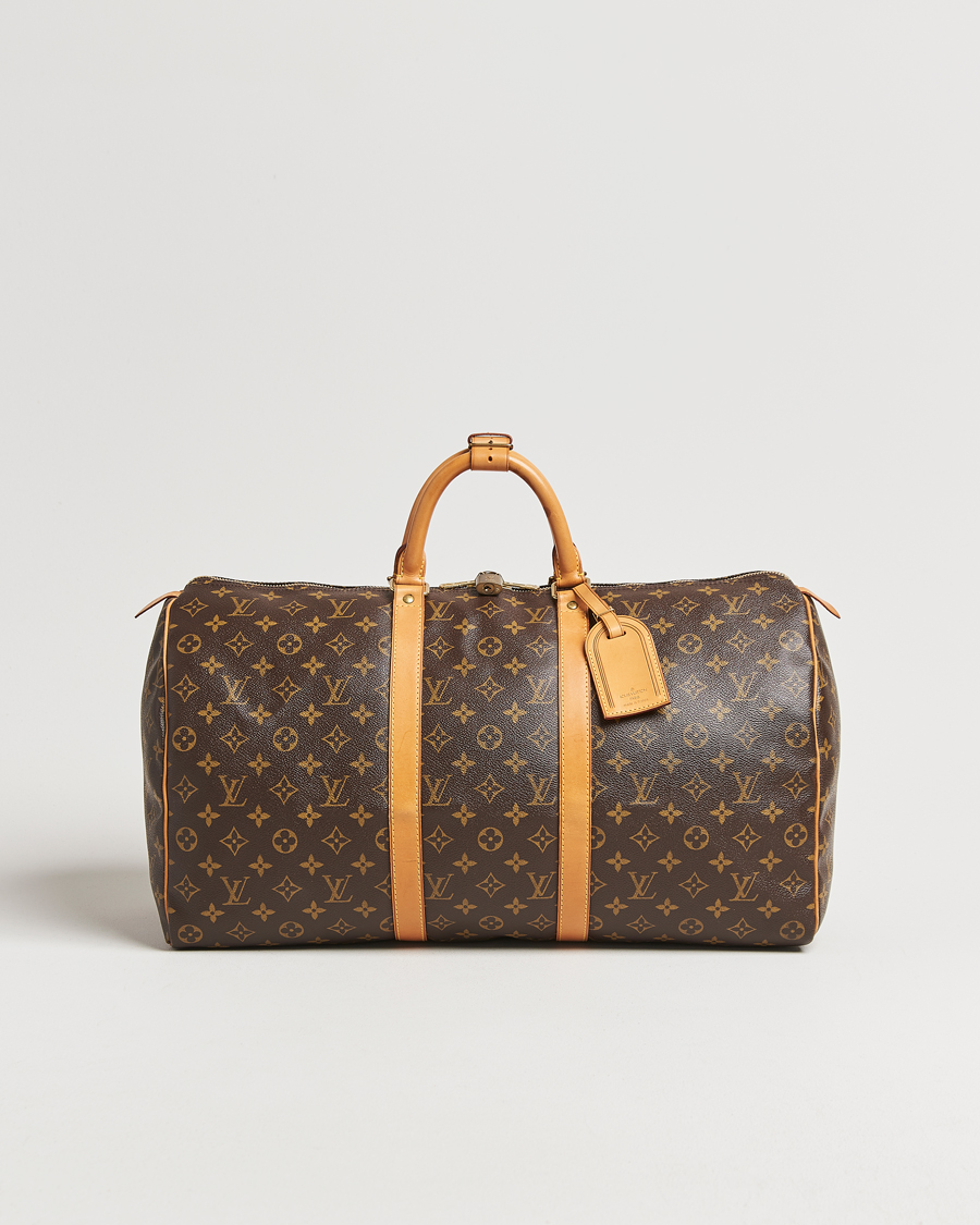 Homme | Louis Vuitton Pre-Owned Keepall 50 Monogram | Louis Vuitton Pre-Owned | Keepall 50 Monogram