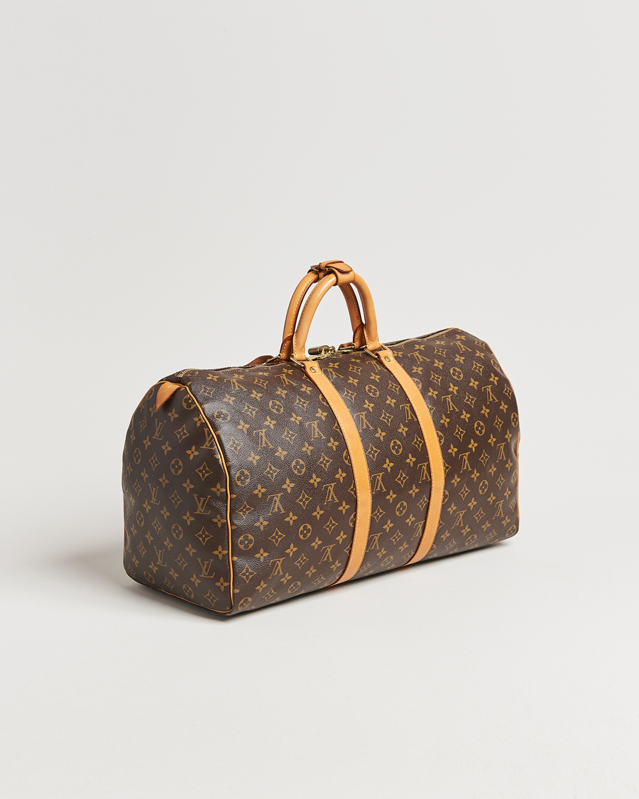 Homme | Louis Vuitton Pre-Owned Keepall 50 Monogram | Louis Vuitton Pre-Owned | Keepall 50 Monogram