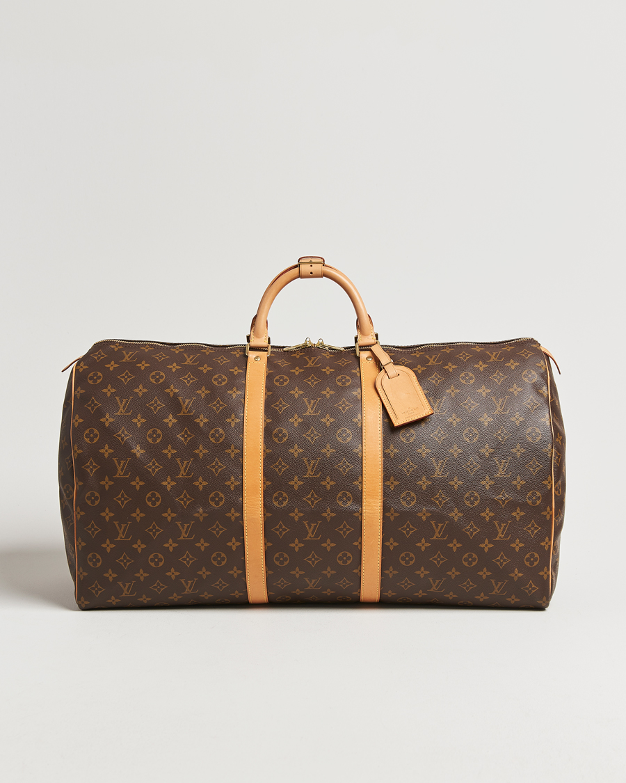 Homme | Louis Vuitton Pre-Owned Keepall 60 Monogram | Louis Vuitton Pre-Owned | Keepall 60 Monogram