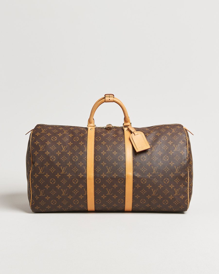 Homme | Louis Vuitton Pre-Owned Keepall 55 Monogram | Louis Vuitton Pre-Owned | Keepall 55 Monogram