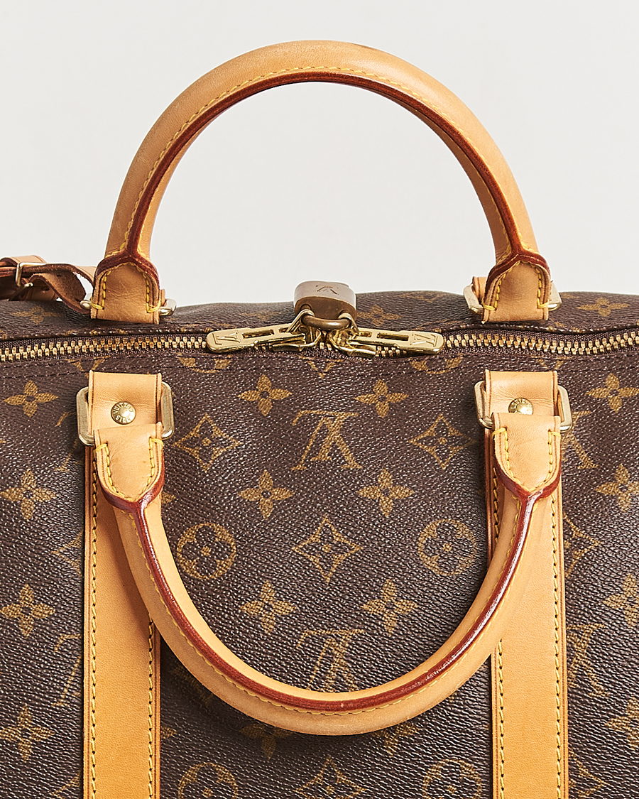 Homme | Louis Vuitton Pre-Owned Keepall 55 Monogram | Louis Vuitton Pre-Owned | Keepall 55 Monogram