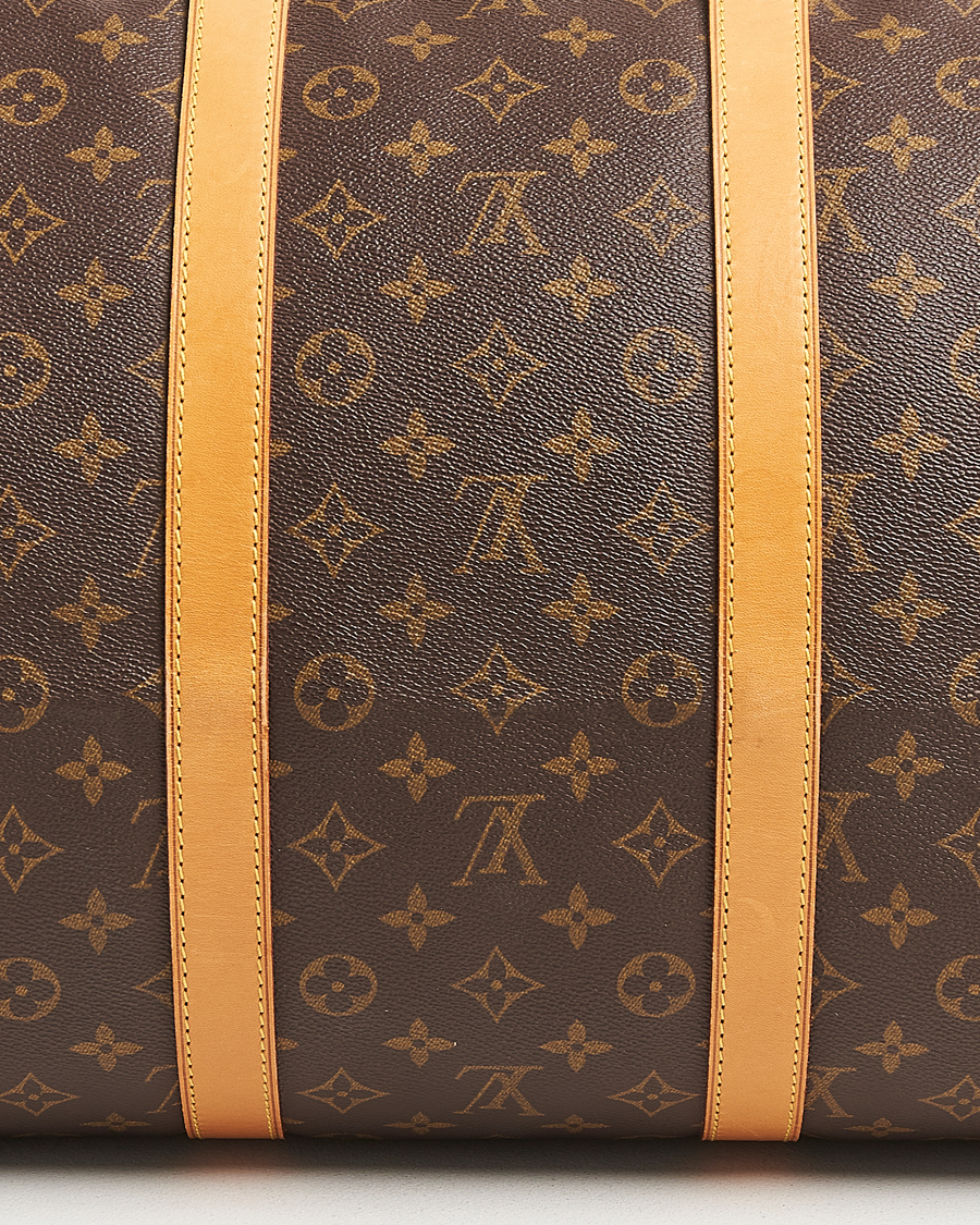Homme | Louis Vuitton Pre-Owned Keepall 55 Monogram | Louis Vuitton Pre-Owned | Keepall 55 Monogram