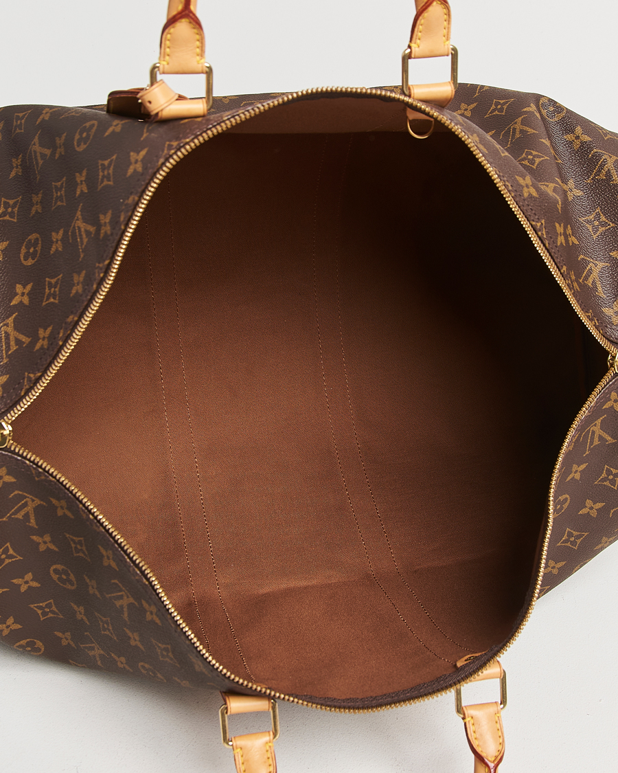 Homme | Louis Vuitton Pre-Owned Keepall 55 Monogram | Louis Vuitton Pre-Owned | Keepall 55 Monogram