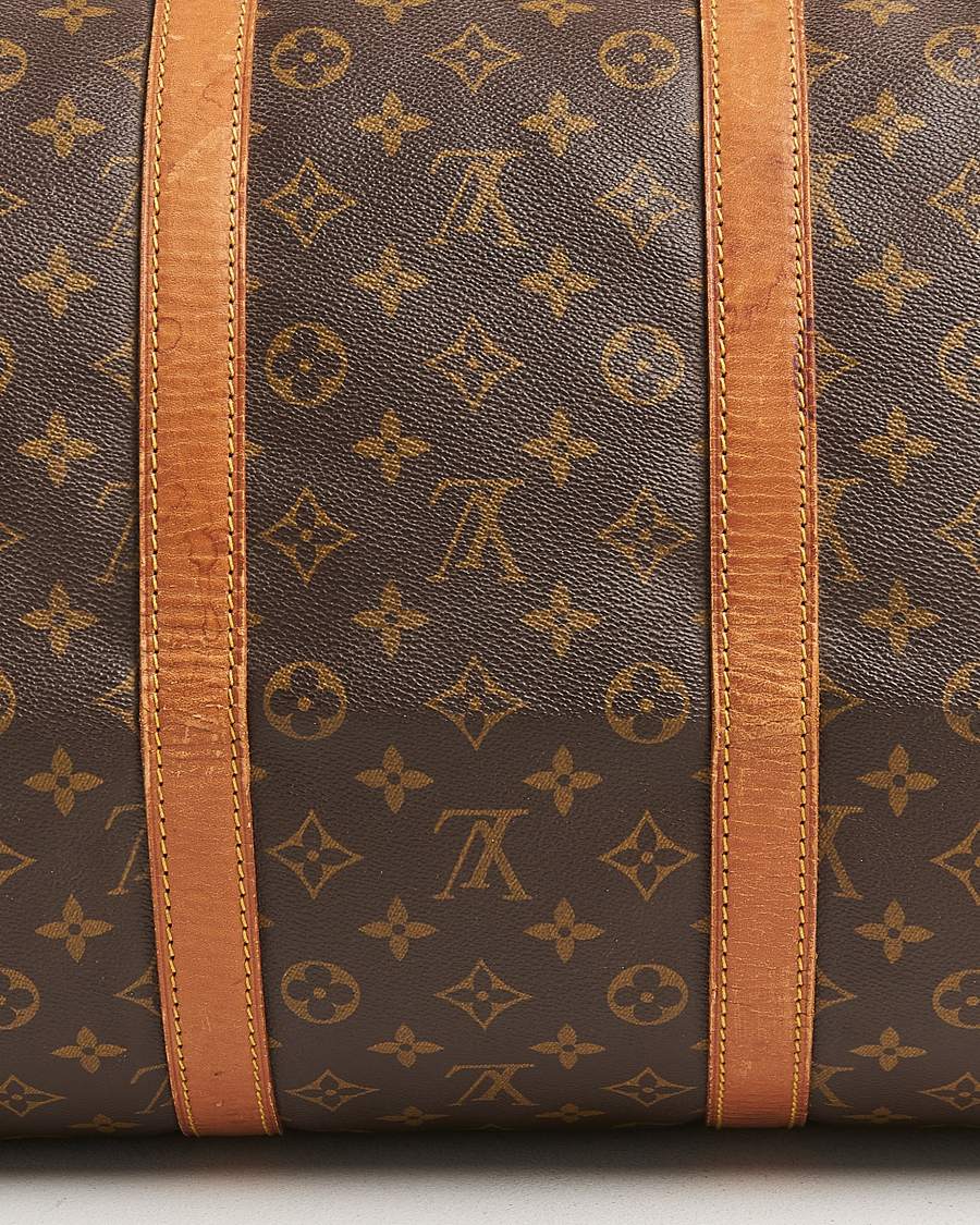Homme | Louis Vuitton Pre-Owned Keepall 55 Monogram | Louis Vuitton Pre-Owned | Keepall 55 Monogram