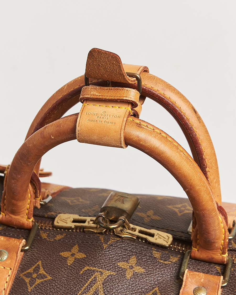 Homme | Louis Vuitton Pre-Owned Keepall 55 Monogram | Louis Vuitton Pre-Owned | Keepall 55 Monogram