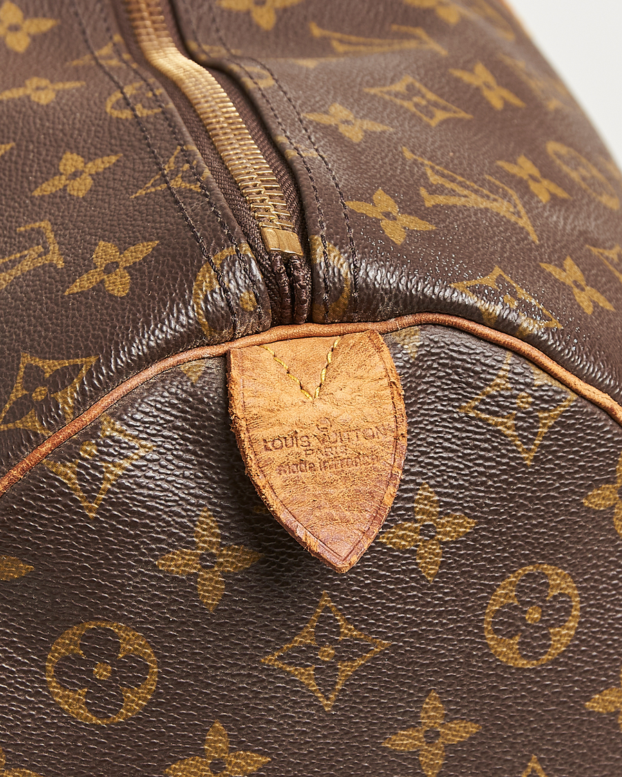 Homme | Louis Vuitton Pre-Owned Keepall 55 Monogram | Louis Vuitton Pre-Owned | Keepall 55 Monogram