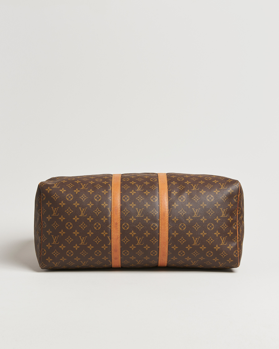 Homme | Louis Vuitton Pre-Owned Keepall 55 Monogram | Louis Vuitton Pre-Owned | Keepall 55 Monogram