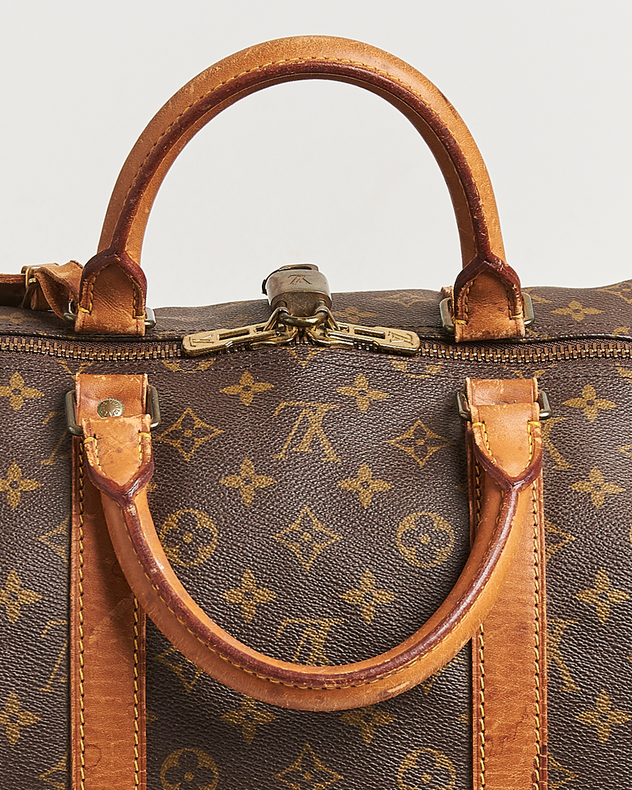 Homme | Louis Vuitton Pre-Owned Keepall 55 Monogram | Louis Vuitton Pre-Owned | Keepall 55 Monogram