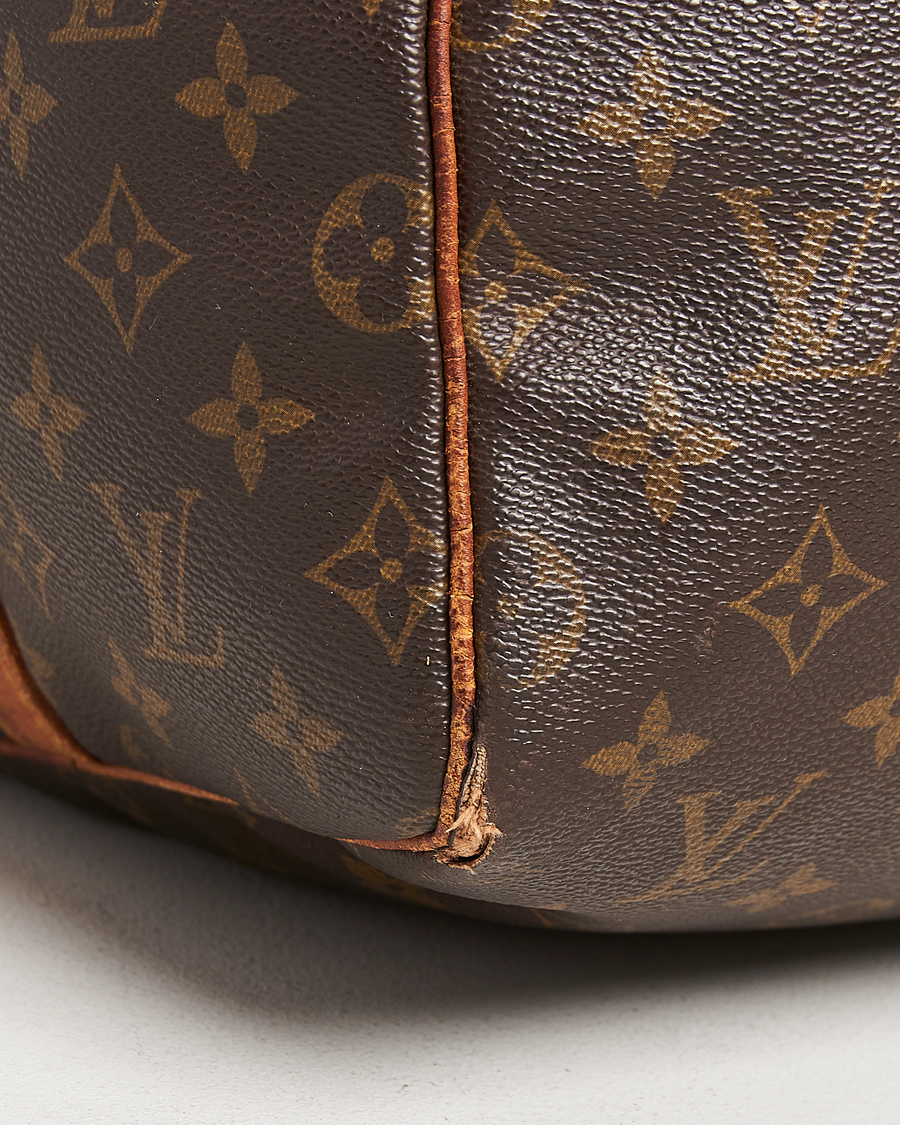 Homme | Louis Vuitton Pre-Owned Keepall Bandoulière 55 Monogram | Louis Vuitton Pre-Owned | Keepall Bandoulière 55 Monogram