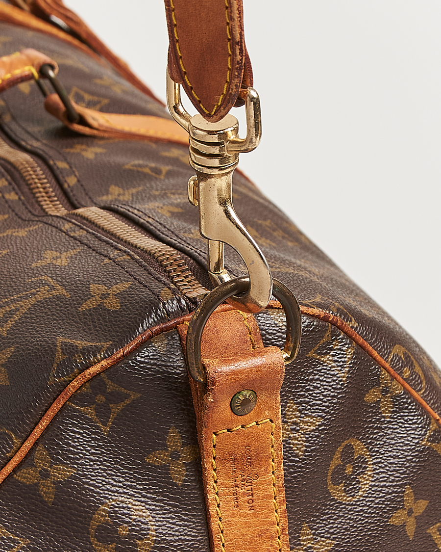 Homme | Louis Vuitton Pre-Owned Keepall Bandoulière 55 Monogram | Louis Vuitton Pre-Owned | Keepall Bandoulière 55 Monogram