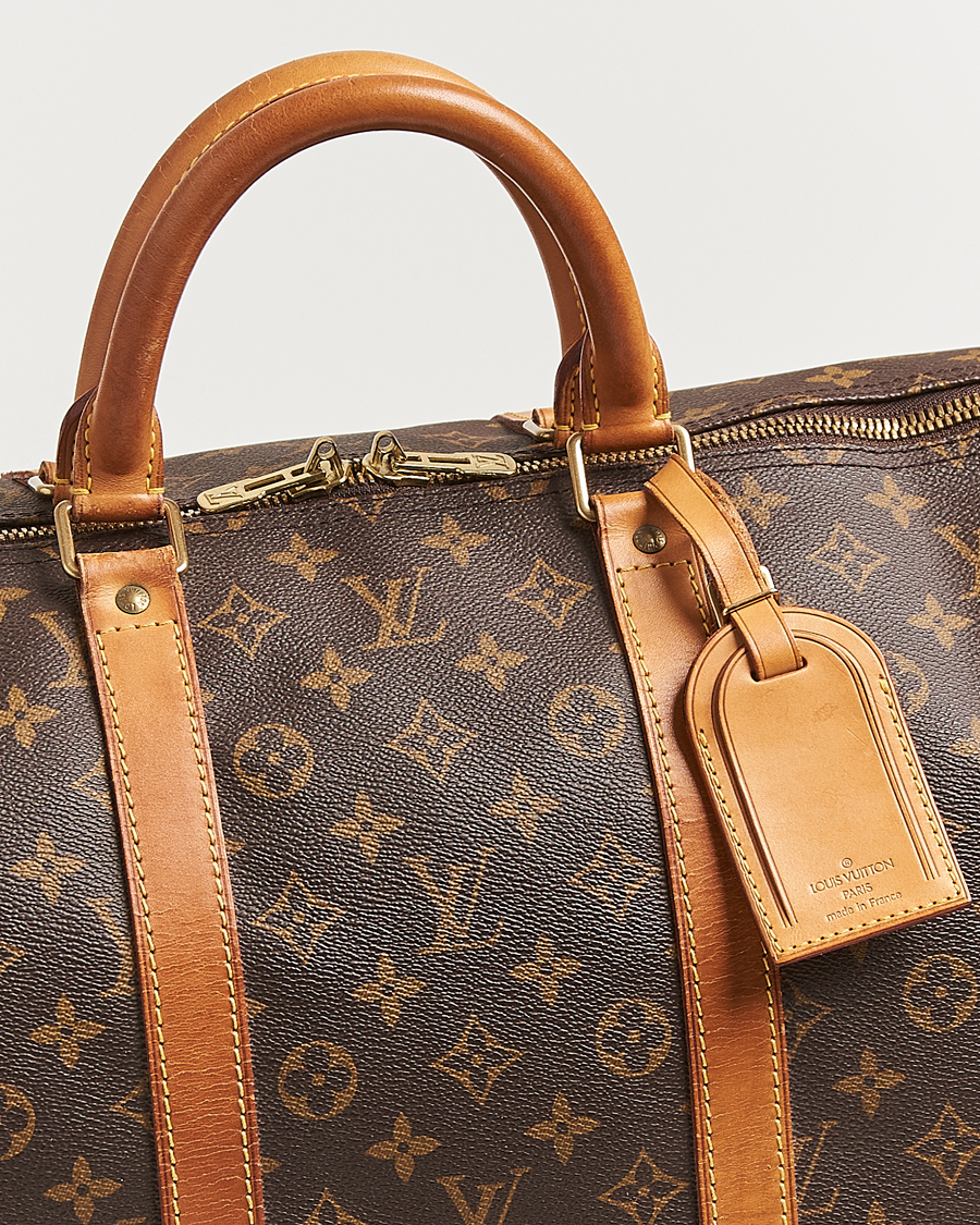 Homme | Louis Vuitton Pre-Owned Keepall 55 Monogram | Louis Vuitton Pre-Owned | Keepall 55 Monogram