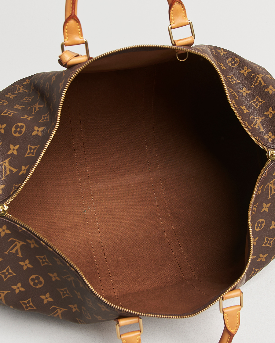Homme | Louis Vuitton Pre-Owned Keepall 55 Monogram | Louis Vuitton Pre-Owned | Keepall 55 Monogram