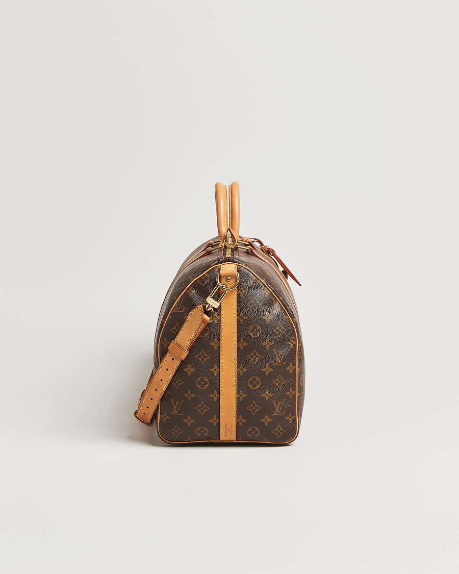 Homme | Louis Vuitton Pre-Owned Keepall Bandoulière 50 Monogram | Louis Vuitton Pre-Owned | Keepall Bandoulière 50 Monogram