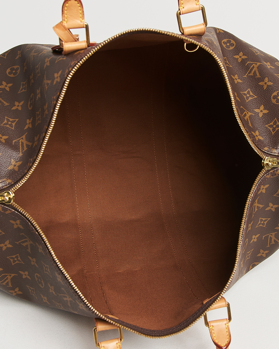 Homme | Louis Vuitton Pre-Owned Keepall Bandoulière 50 Monogram | Louis Vuitton Pre-Owned | Keepall Bandoulière 50 Monogram