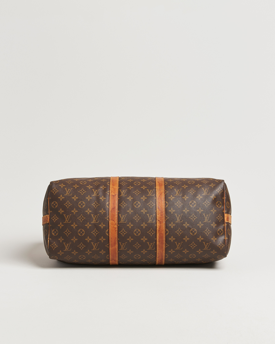 Homme | Louis Vuitton Pre-Owned Keepall Bandoulière 50 Monogram | Louis Vuitton Pre-Owned | Keepall Bandoulière 50 Monogram