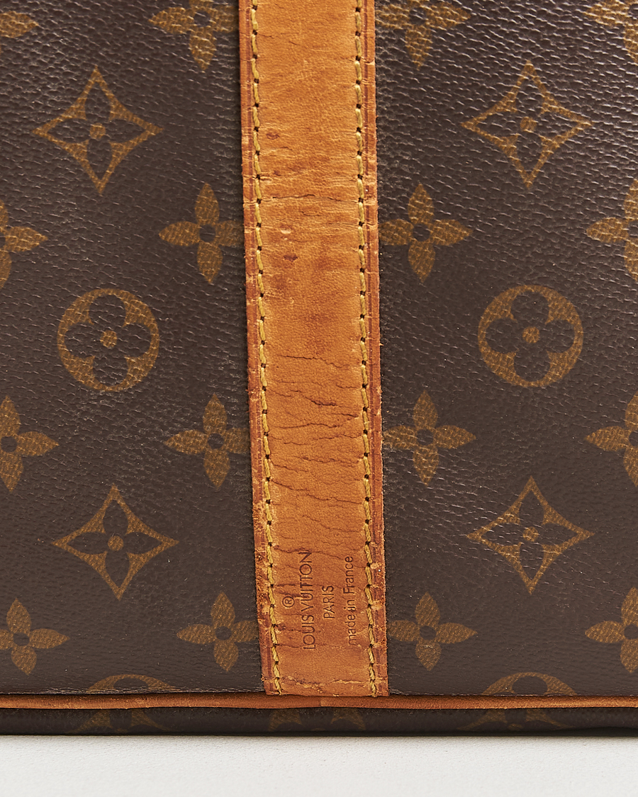 Homme | Louis Vuitton Pre-Owned Keepall Bandoulière 55 Monogram  | Louis Vuitton Pre-Owned | Keepall Bandoulière 55 Monogram 