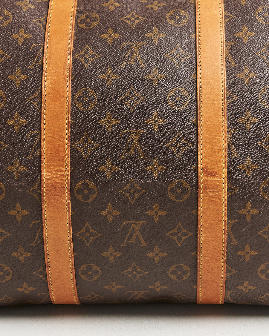 Homme | Louis Vuitton Pre-Owned Keepall Bandoulière 55 Monogram  | Louis Vuitton Pre-Owned | Keepall Bandoulière 55 Monogram 