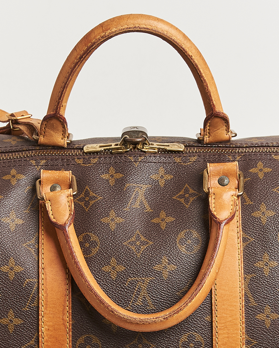 Homme | Louis Vuitton Pre-Owned Keepall Bandoulière 55 Monogram  | Louis Vuitton Pre-Owned | Keepall Bandoulière 55 Monogram 
