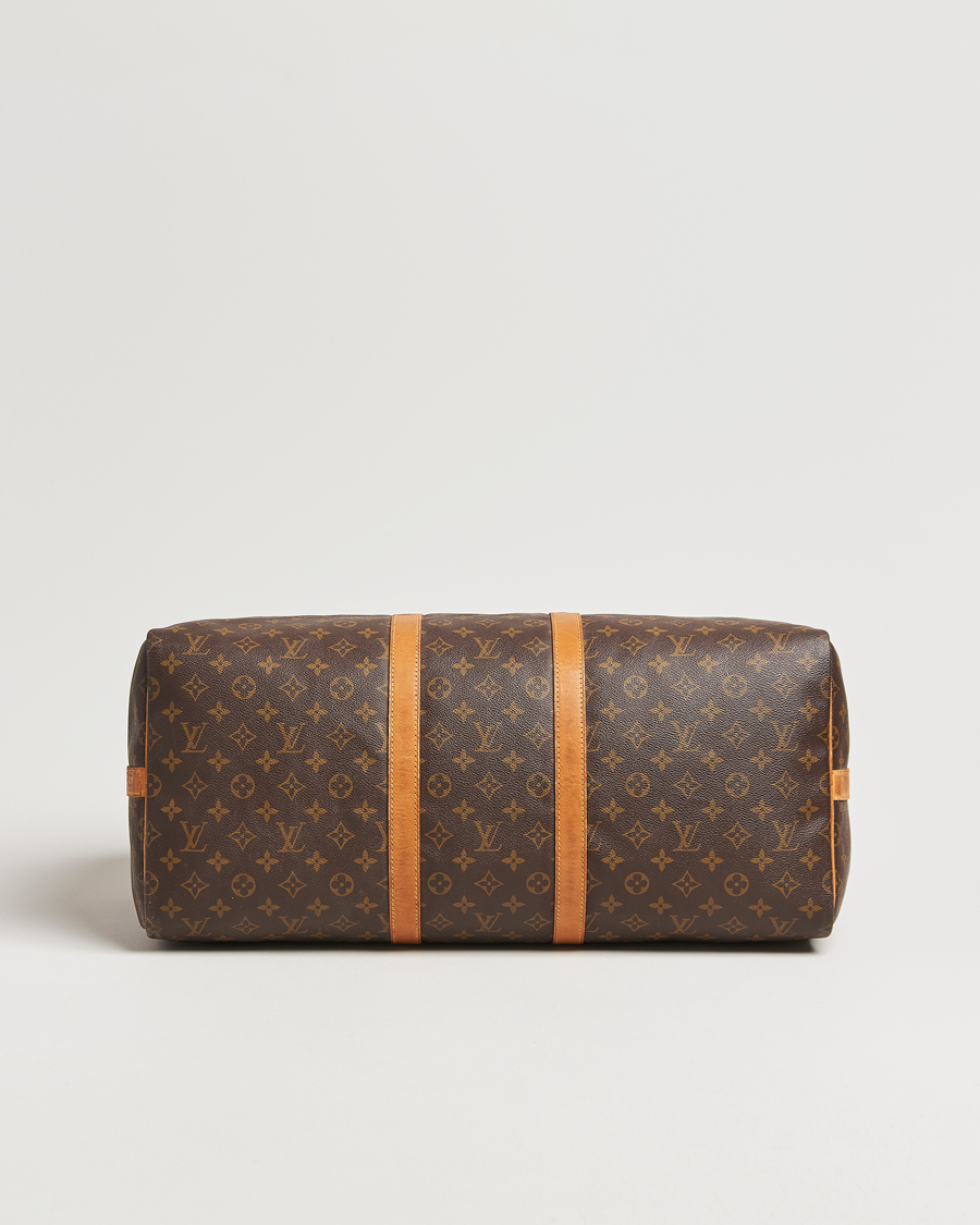 Homme | Louis Vuitton Pre-Owned Keepall Bandoulière 55 Monogram  | Louis Vuitton Pre-Owned | Keepall Bandoulière 55 Monogram 