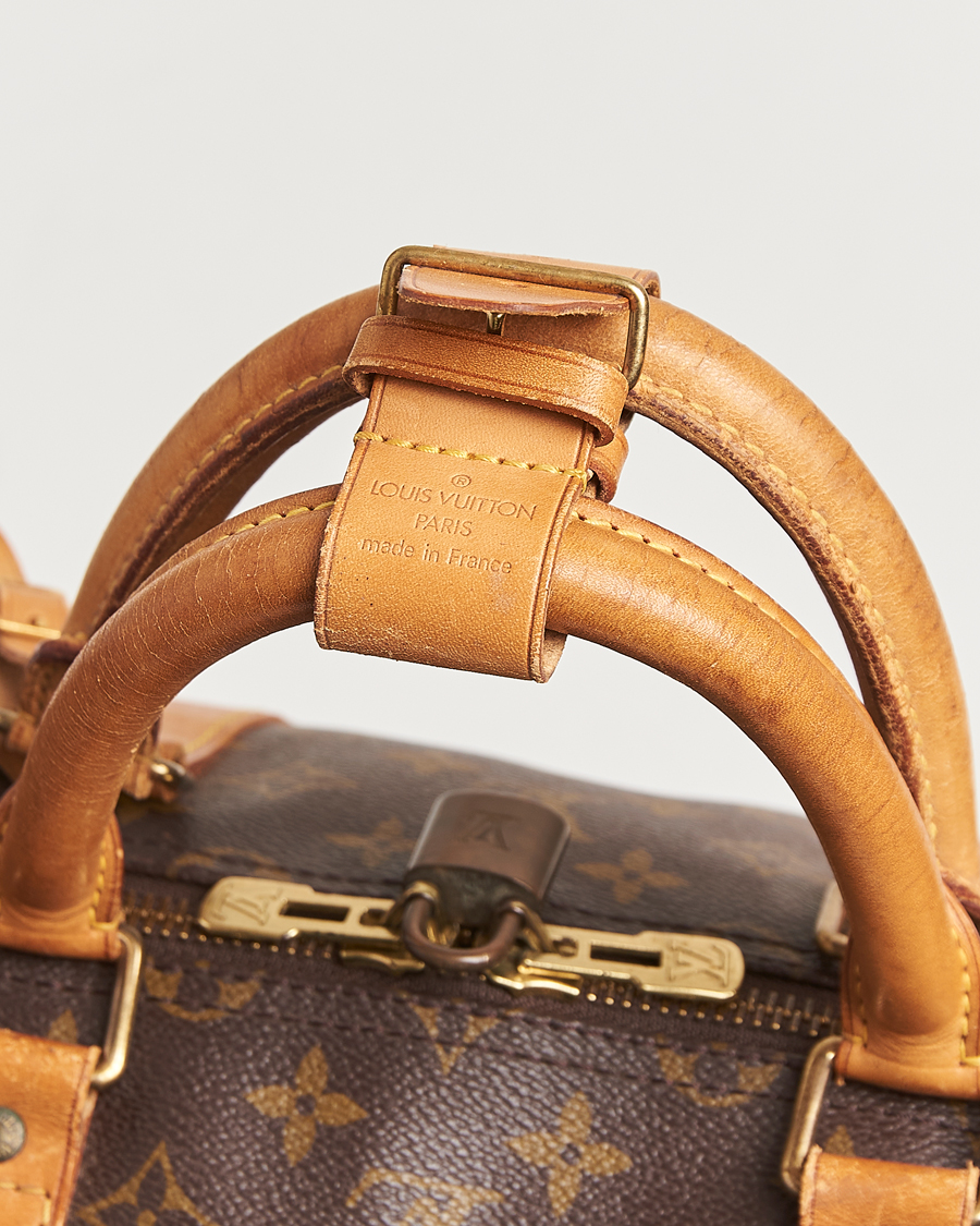 Homme | Louis Vuitton Pre-Owned Keepall Bandoulière 55 Monogram  | Louis Vuitton Pre-Owned | Keepall Bandoulière 55 Monogram 