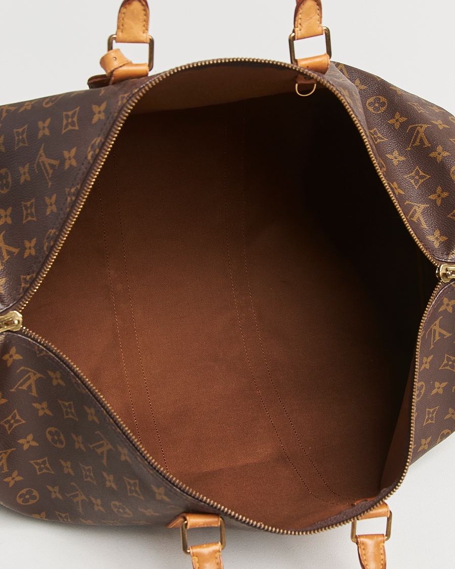 Homme | Louis Vuitton Pre-Owned Keepall Bandoulière 55 Monogram  | Louis Vuitton Pre-Owned | Keepall Bandoulière 55 Monogram 