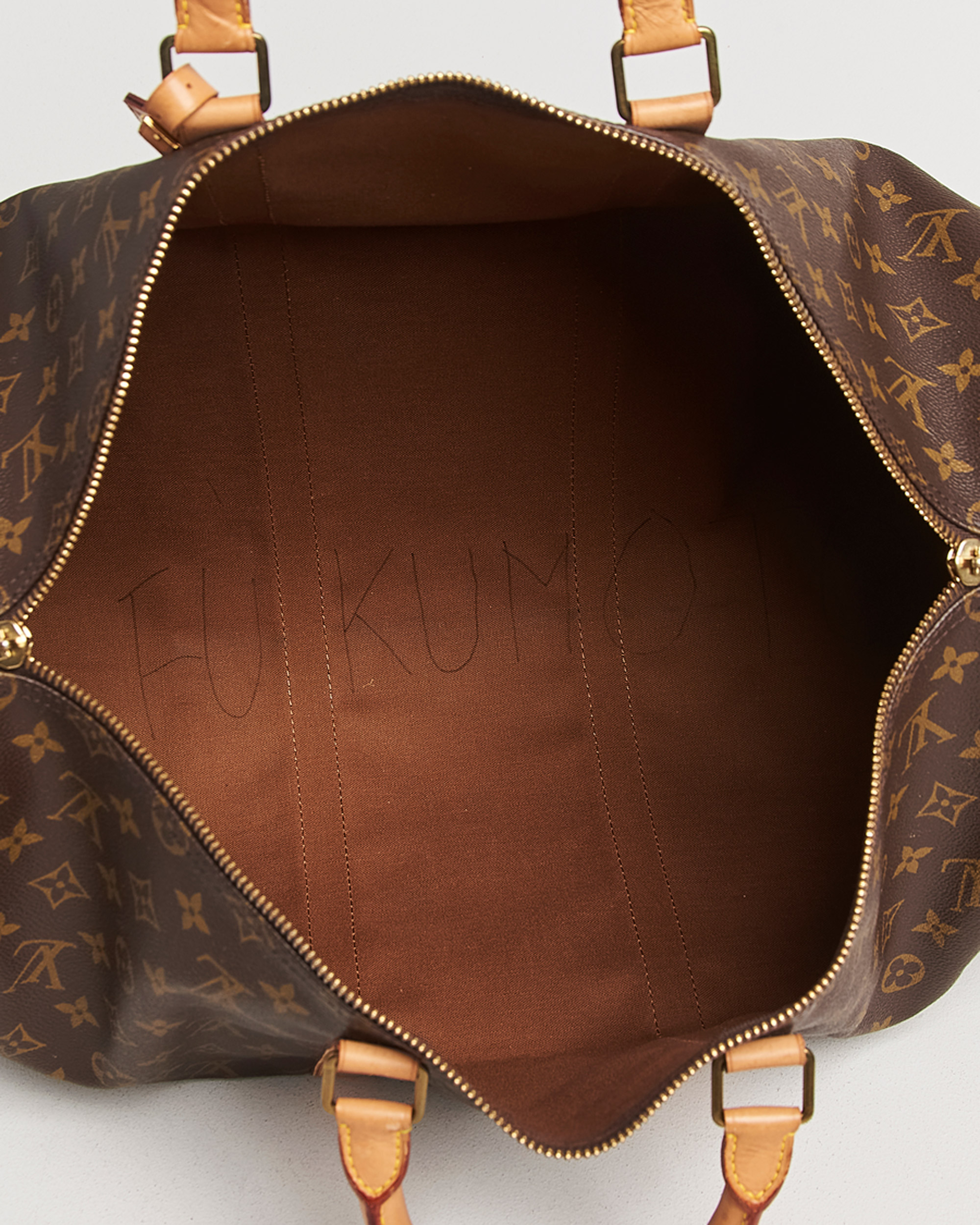Homme | Louis Vuitton Pre-Owned Keepall 50 Monogram | Louis Vuitton Pre-Owned | Keepall 50 Monogram