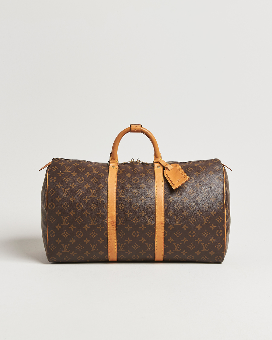 Homme | Louis Vuitton Pre-Owned Keepall 50 Monogram   | Louis Vuitton Pre-Owned | Keepall 50 Monogram  