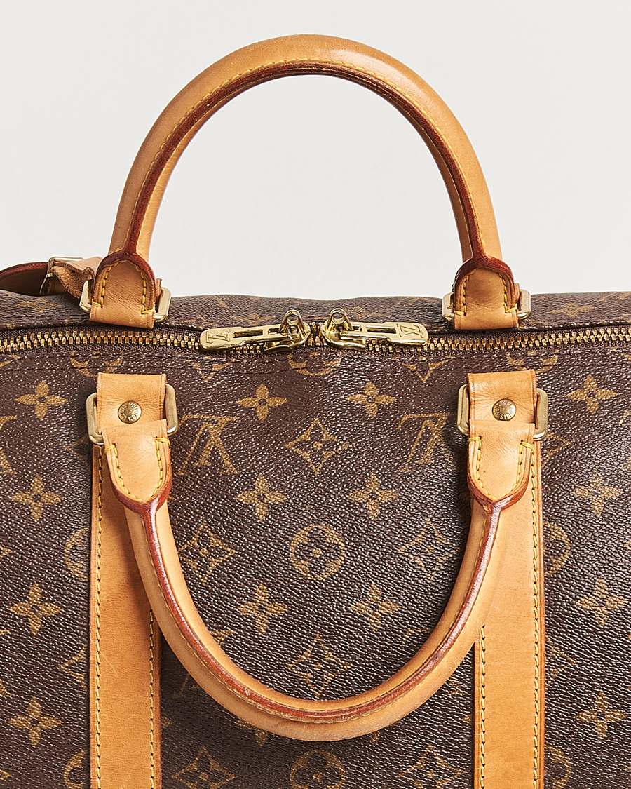Homme | Louis Vuitton Pre-Owned Keepall Bandoulière 50 Monogram | Louis Vuitton Pre-Owned | Keepall Bandoulière 50 Monogram