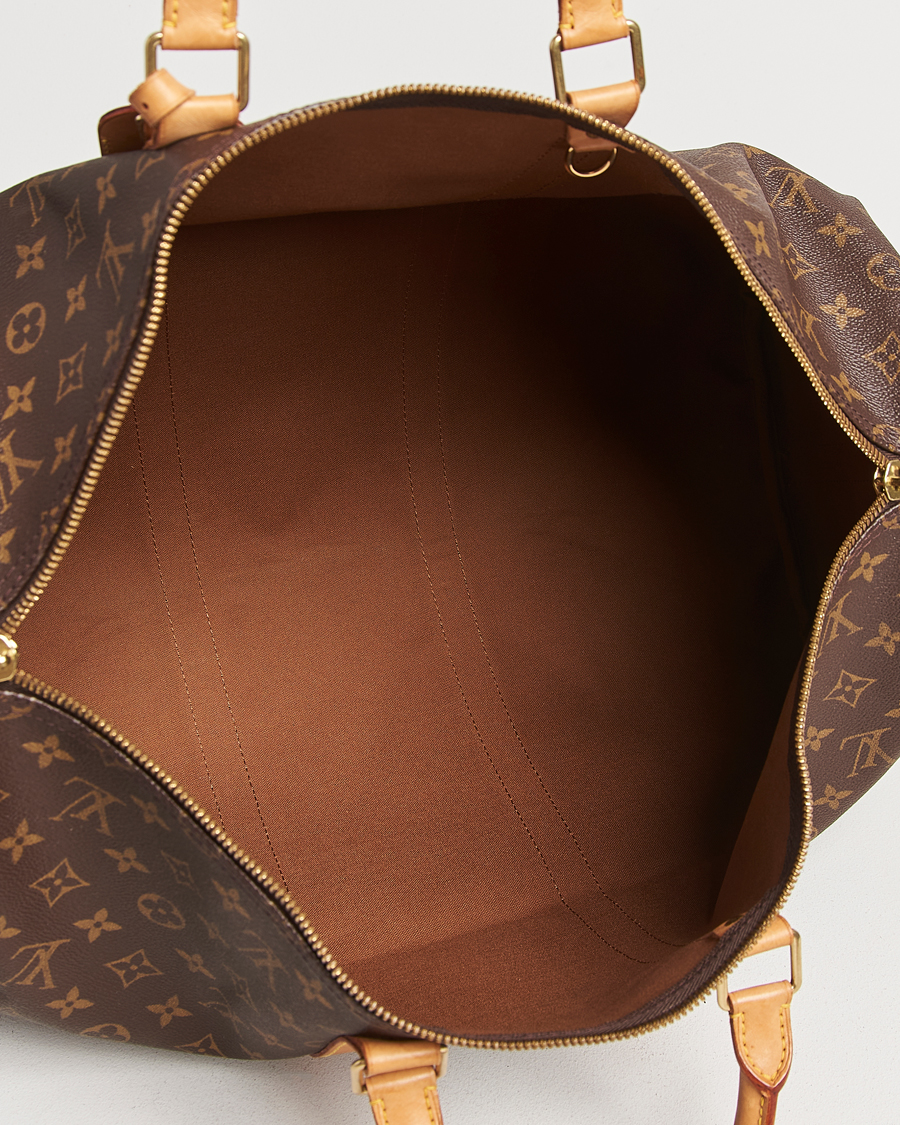 Homme | Louis Vuitton Pre-Owned Keepall Bandoulière 50 Monogram | Louis Vuitton Pre-Owned | Keepall Bandoulière 50 Monogram