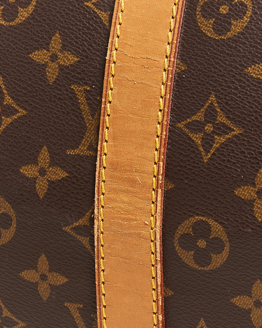 Homme | Louis Vuitton Pre-Owned Keepall Bandoulière 55 Monogram | Louis Vuitton Pre-Owned | Keepall Bandoulière 55 Monogram