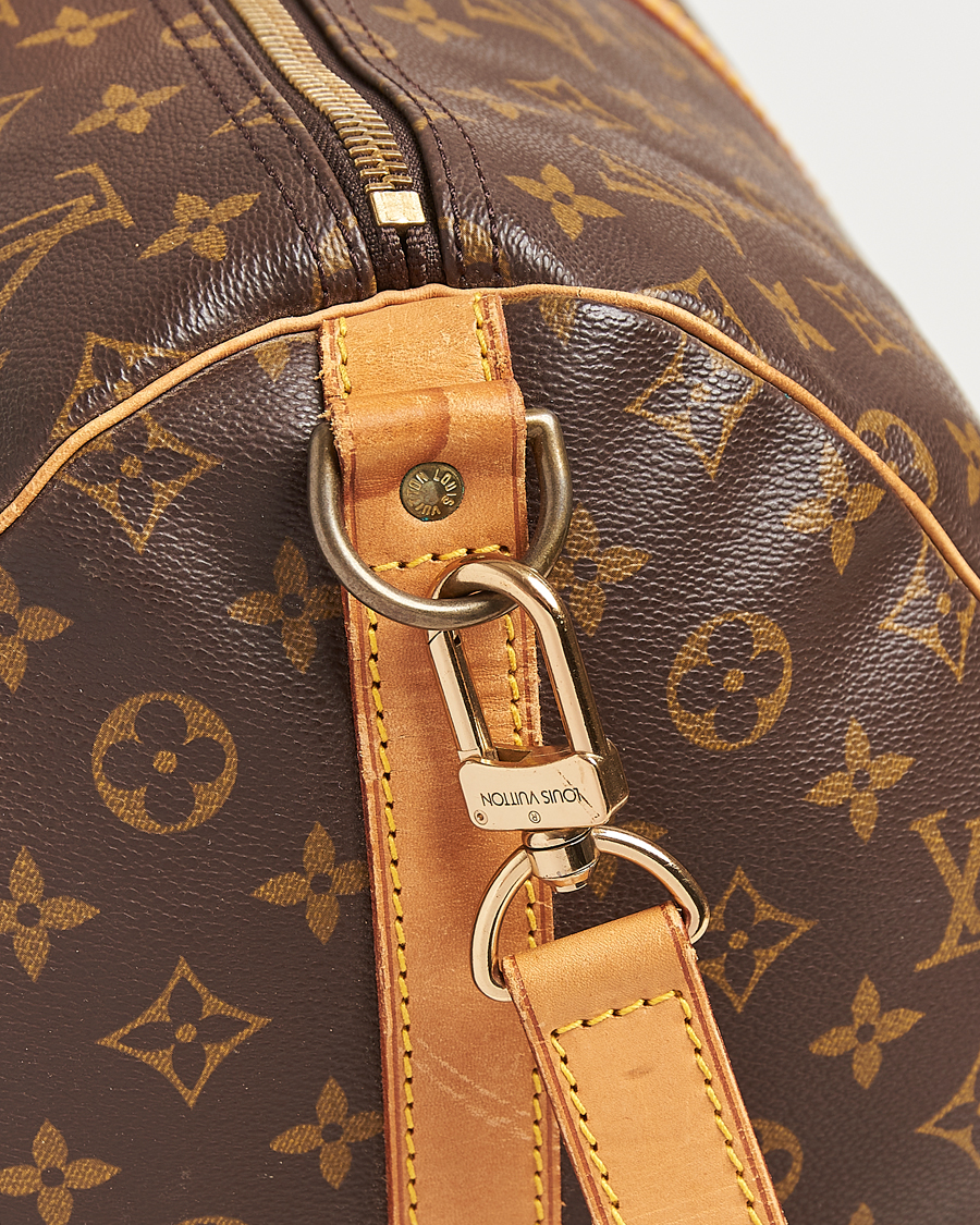 Homme | Louis Vuitton Pre-Owned Keepall Bandoulière 55 Monogram | Louis Vuitton Pre-Owned | Keepall Bandoulière 55 Monogram