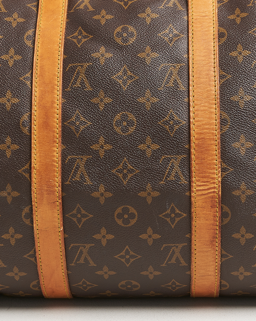 Homme | Louis Vuitton Pre-Owned Keepall Bandoulière 50 Monogram | Louis Vuitton Pre-Owned | Keepall Bandoulière 50 Monogram