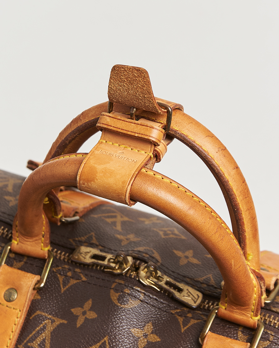 Homme | Louis Vuitton Pre-Owned Keepall Bandoulière 50 Monogram | Louis Vuitton Pre-Owned | Keepall Bandoulière 50 Monogram