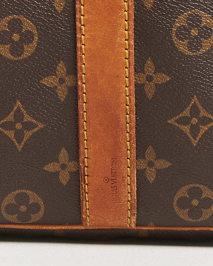 Homme | Louis Vuitton Pre-Owned Keepall Bandoulière 50 Monogram | Louis Vuitton Pre-Owned | Keepall Bandoulière 50 Monogram