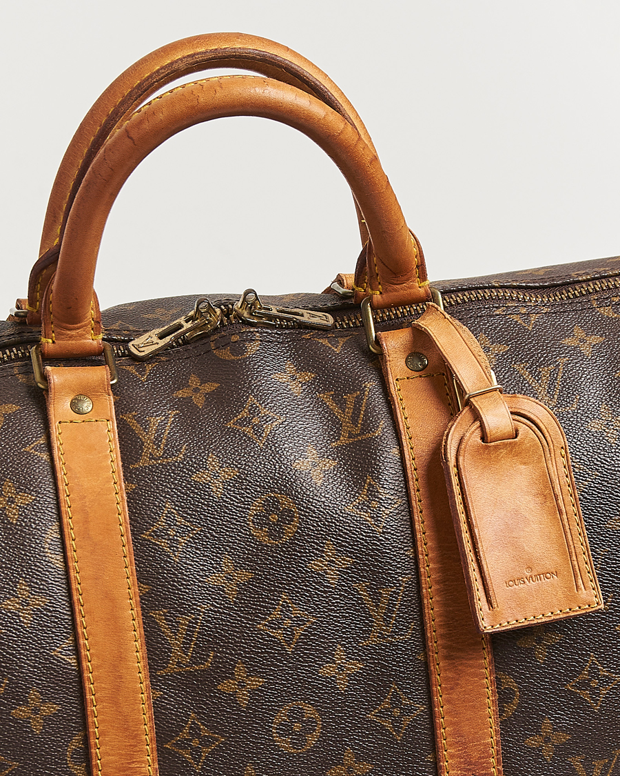 Homme | Louis Vuitton Pre-Owned Keepall Bandoulière 50 Monogram | Louis Vuitton Pre-Owned | Keepall Bandoulière 50 Monogram