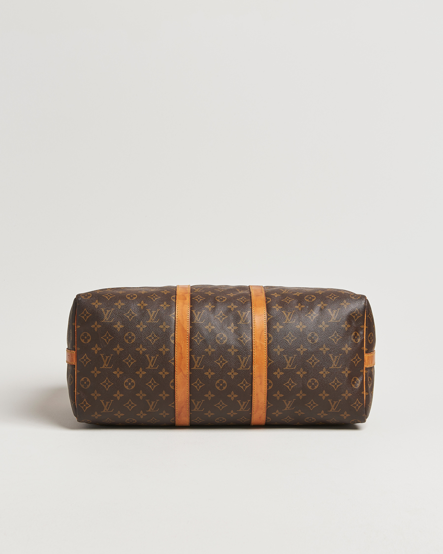 Homme | Louis Vuitton Pre-Owned Keepall Bandoulière 50 Monogram | Louis Vuitton Pre-Owned | Keepall Bandoulière 50 Monogram