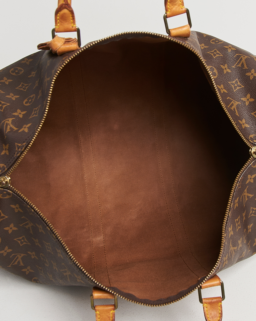 Homme | Louis Vuitton Pre-Owned Keepall Bandoulière 50 Monogram | Louis Vuitton Pre-Owned | Keepall Bandoulière 50 Monogram