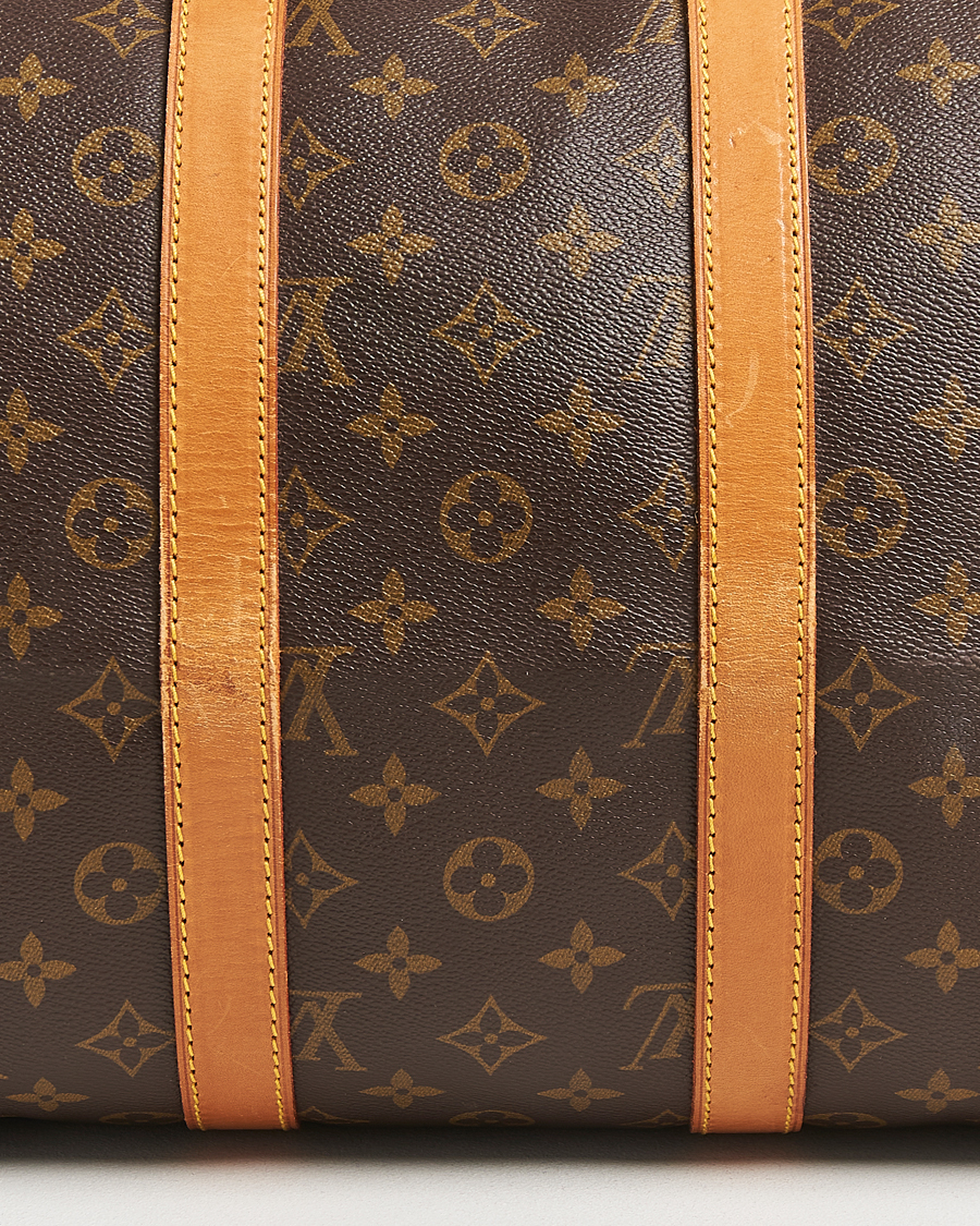 Homme | Louis Vuitton Pre-Owned Keepall Bandoulière 45 Monogram | Louis Vuitton Pre-Owned | Keepall Bandoulière 45 Monogram
