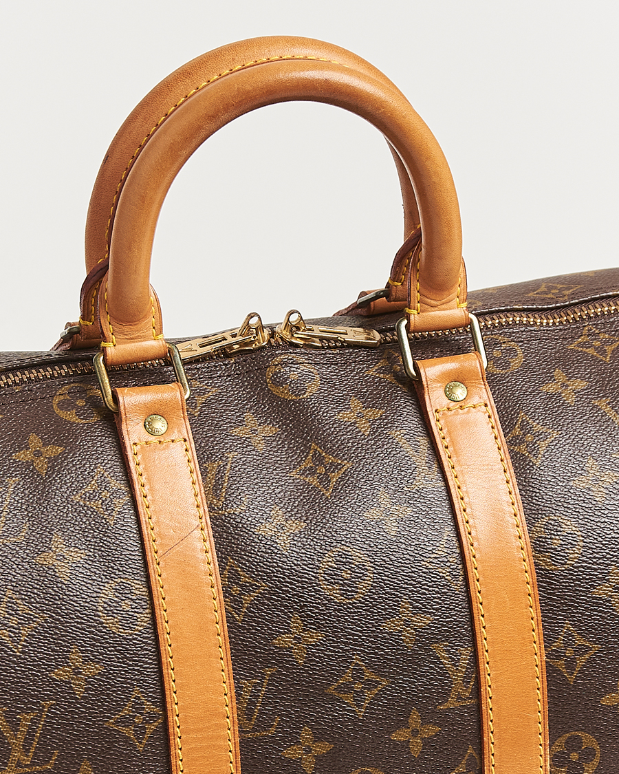 Homme | Louis Vuitton Pre-Owned Keepall Bandoulière 45 Monogram | Louis Vuitton Pre-Owned | Keepall Bandoulière 45 Monogram