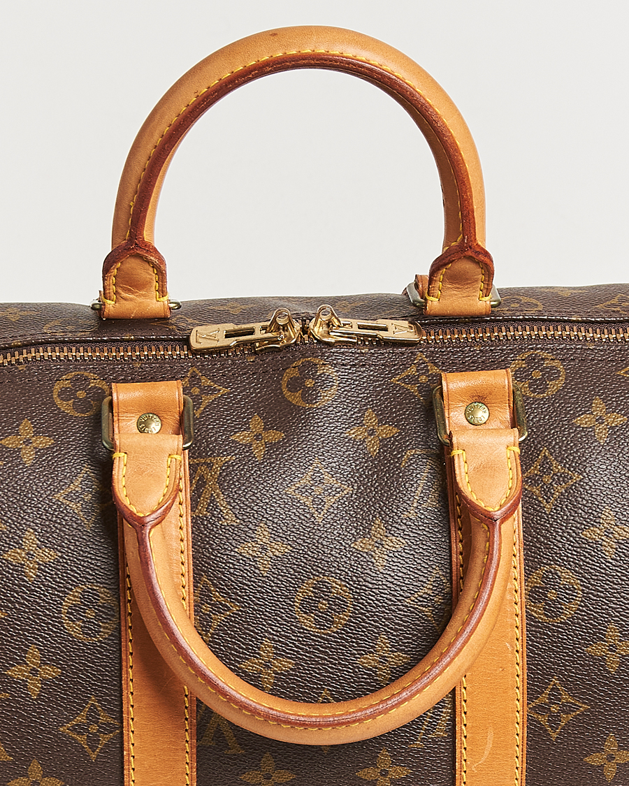 Homme | Louis Vuitton Pre-Owned Keepall Bandoulière 45 Monogram | Louis Vuitton Pre-Owned | Keepall Bandoulière 45 Monogram