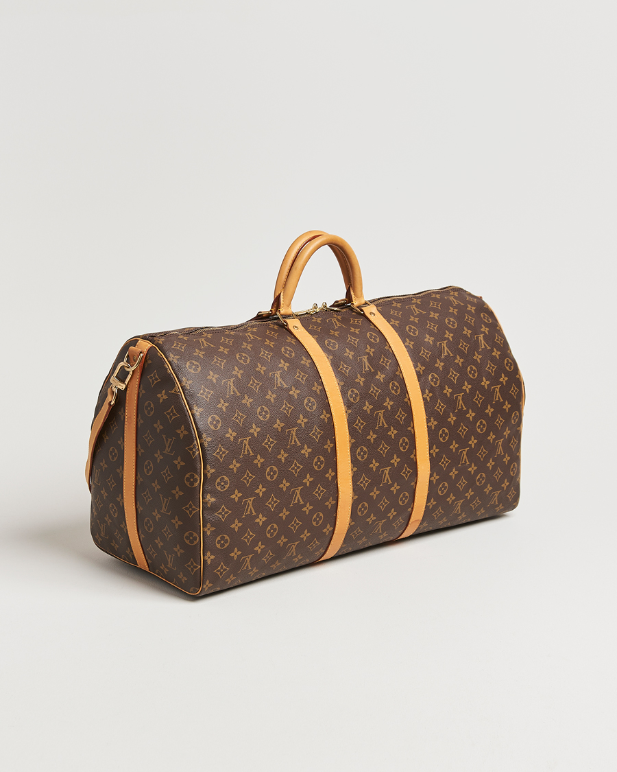Homme | Louis Vuitton Pre-Owned Keepall Bandoulière 60 Monogram  | Louis Vuitton Pre-Owned | Keepall Bandoulière 60 Monogram 