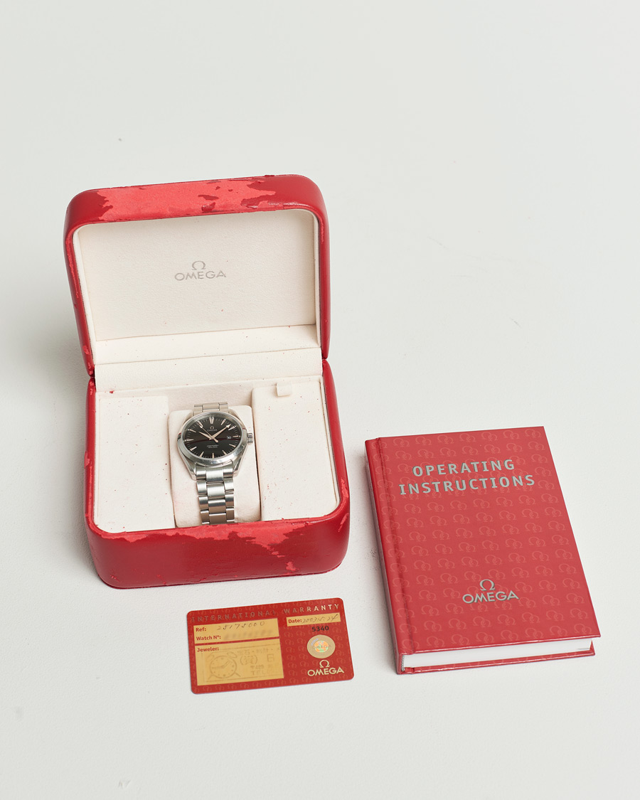 Homme | Omega Pre-Owned Seamaster Aqua Terra | Omega Pre-Owned | Seamaster Aqua Terra