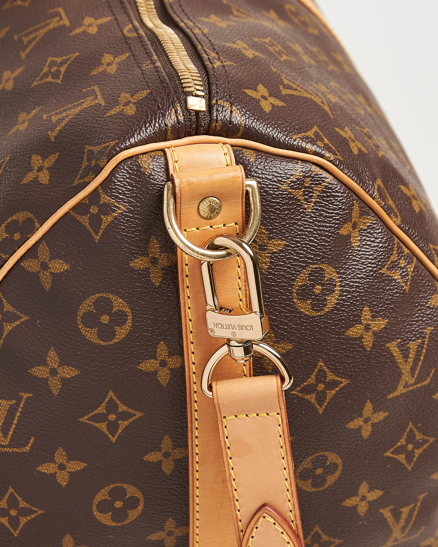 Homme | Louis Vuitton Pre-Owned Keepall Bandoulière 55 Monogram | Louis Vuitton Pre-Owned | Keepall Bandoulière 55 Monogram