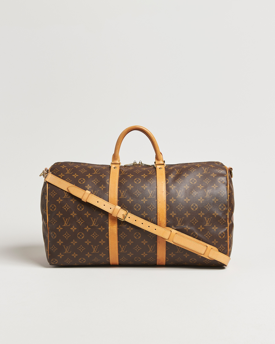Homme | Louis Vuitton Pre-Owned Keepall Bandoulière 50 Monogram   | Louis Vuitton Pre-Owned | Keepall Bandoulière 50 Monogram  