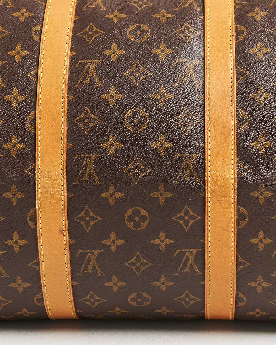 Homme | Louis Vuitton Pre-Owned Keepall Bandoulière 50 Monogram   | Louis Vuitton Pre-Owned | Keepall Bandoulière 50 Monogram  
